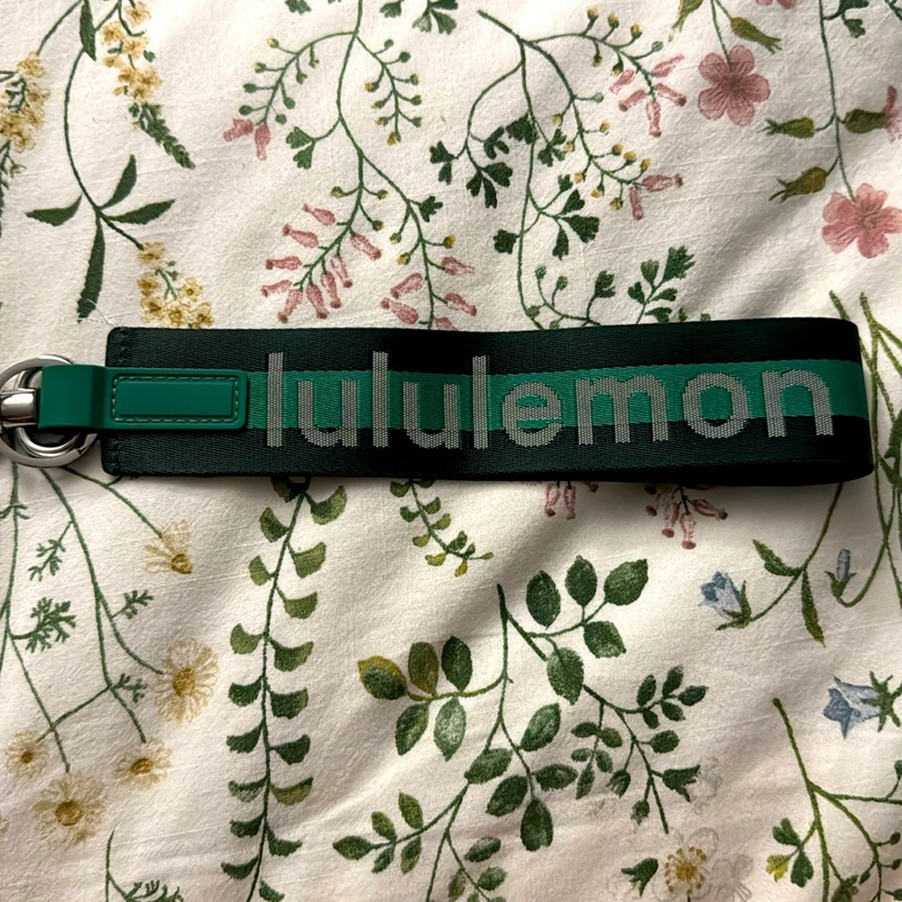 Lululemon Never Lost Keychain